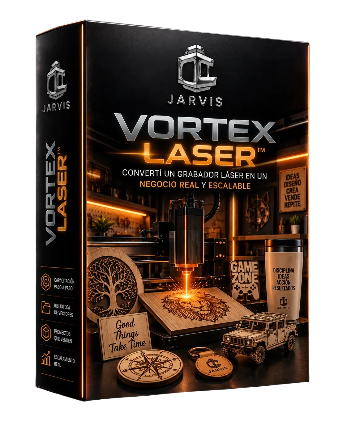 Operación Vortex Láser + 5 Bonus Gratis + Biblioteca Privada