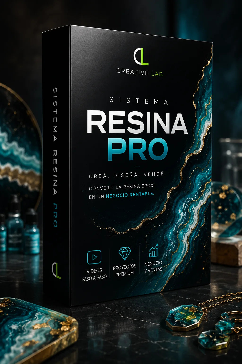 Sistema Resina PRO + 6 Bonus Gratis