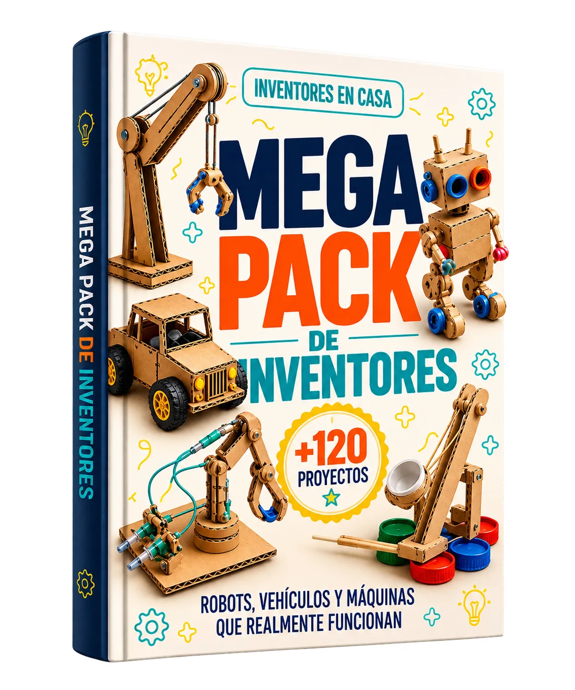 Mega Pack de Inventores + 120 Proyectos + 5 Bonus Gratis