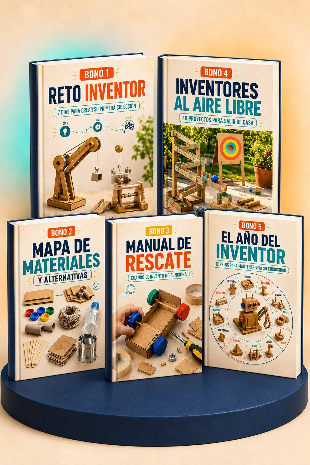 Niños creando proyectos de robótica