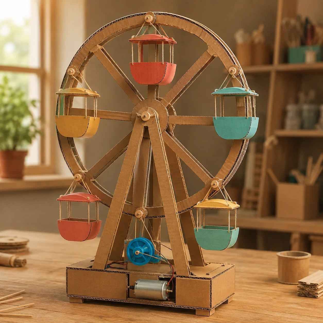 Modelo PROYECTOS de lámpara con diseño de disco de freno